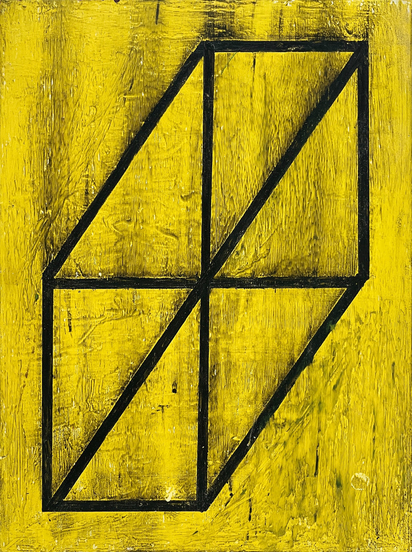 Sustained note in yellow and black