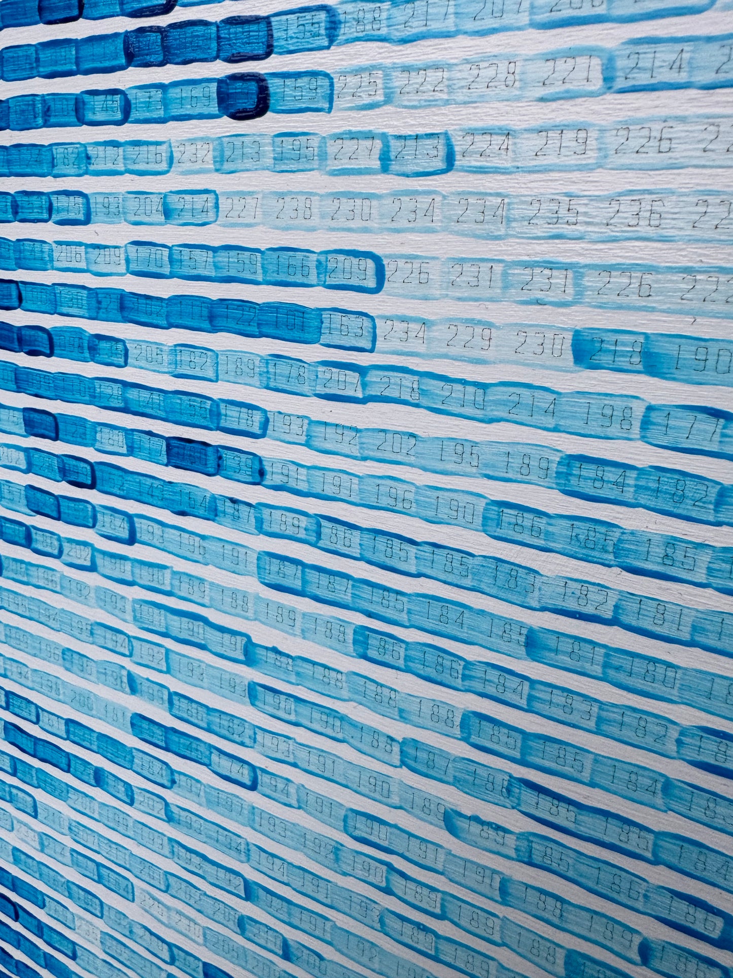 3 FAMOUS TREES -BLUE-