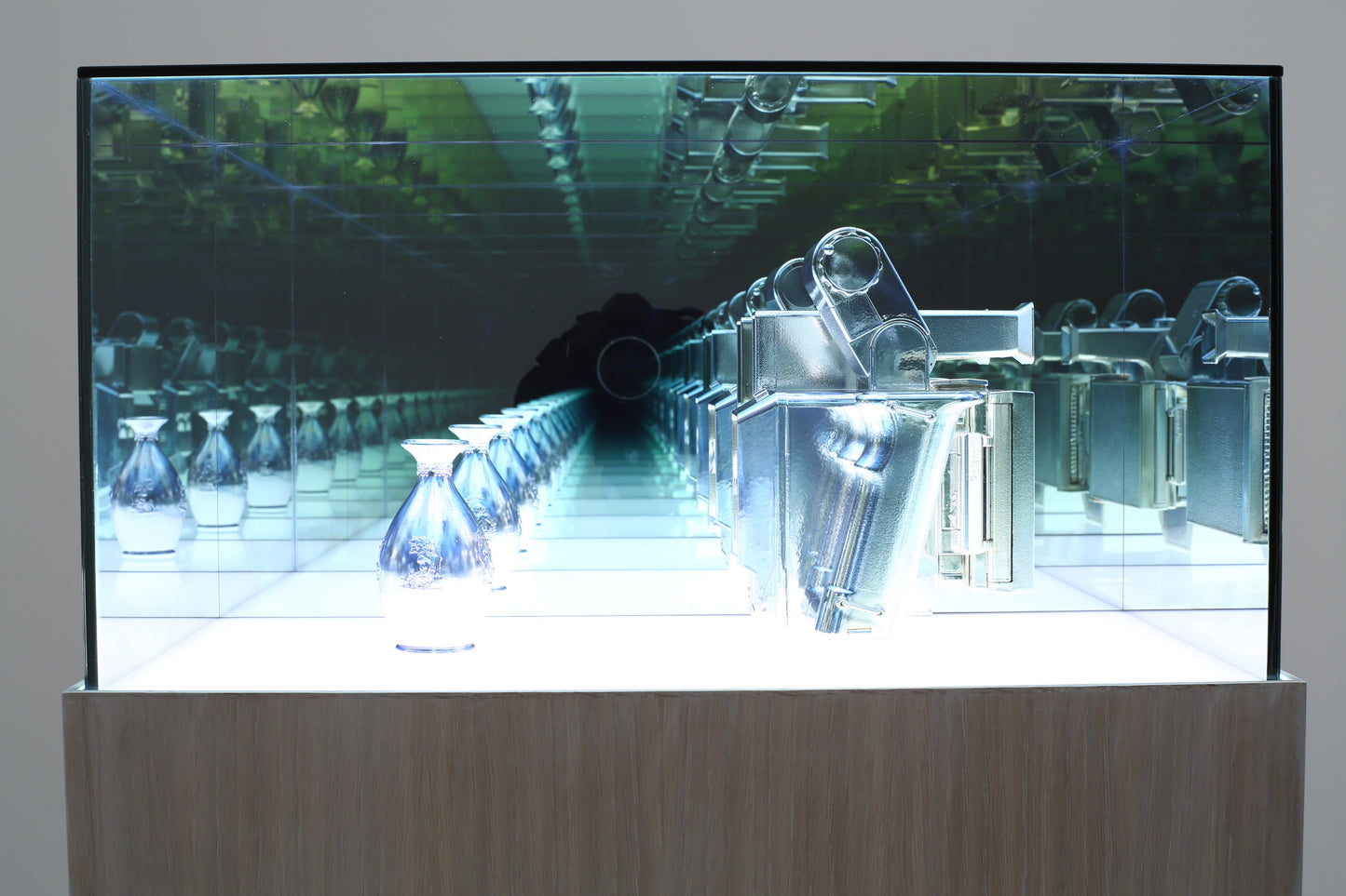 Disused Portrait Camera Considers Wedgwood Vase