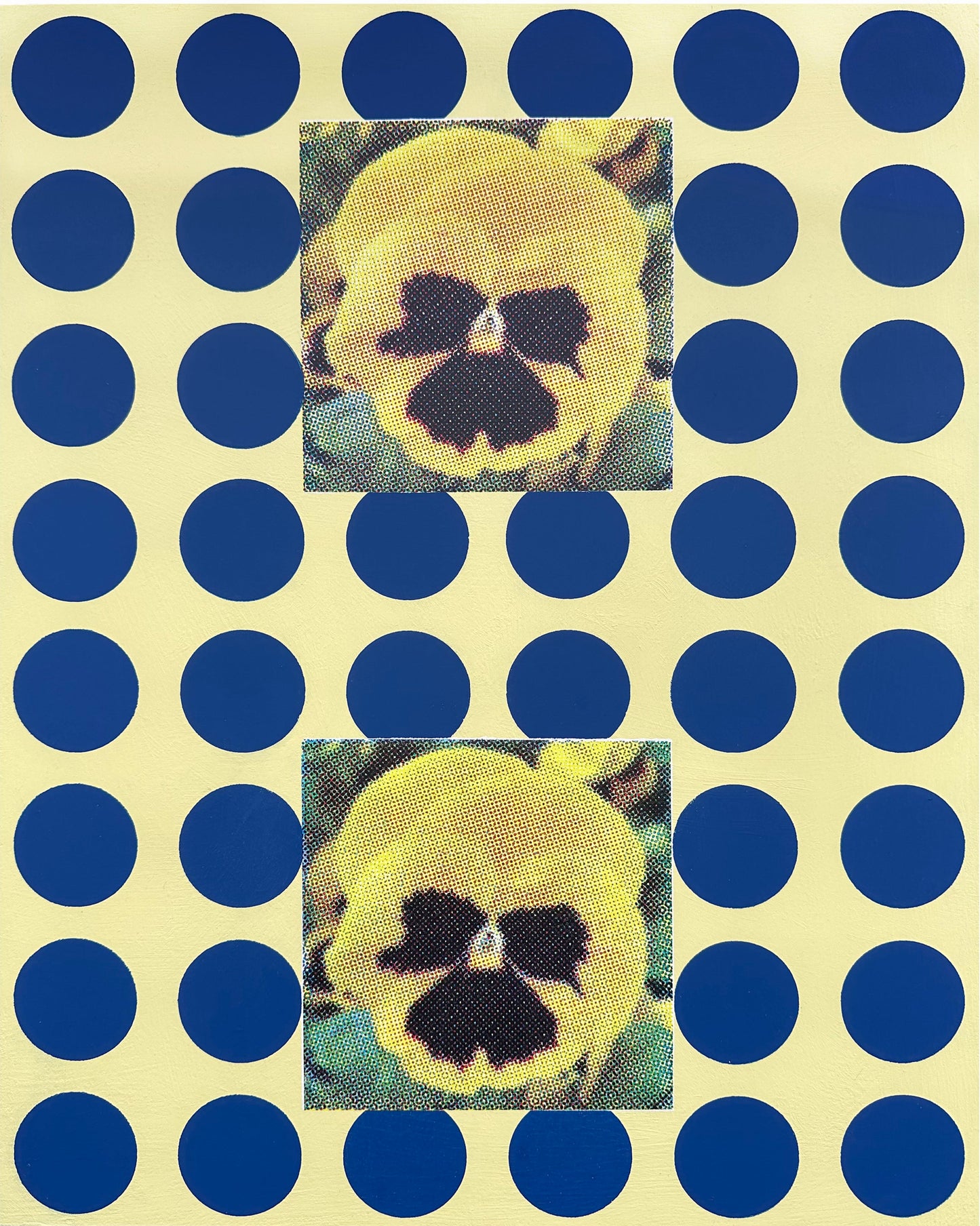 Spotted with Pansies IV