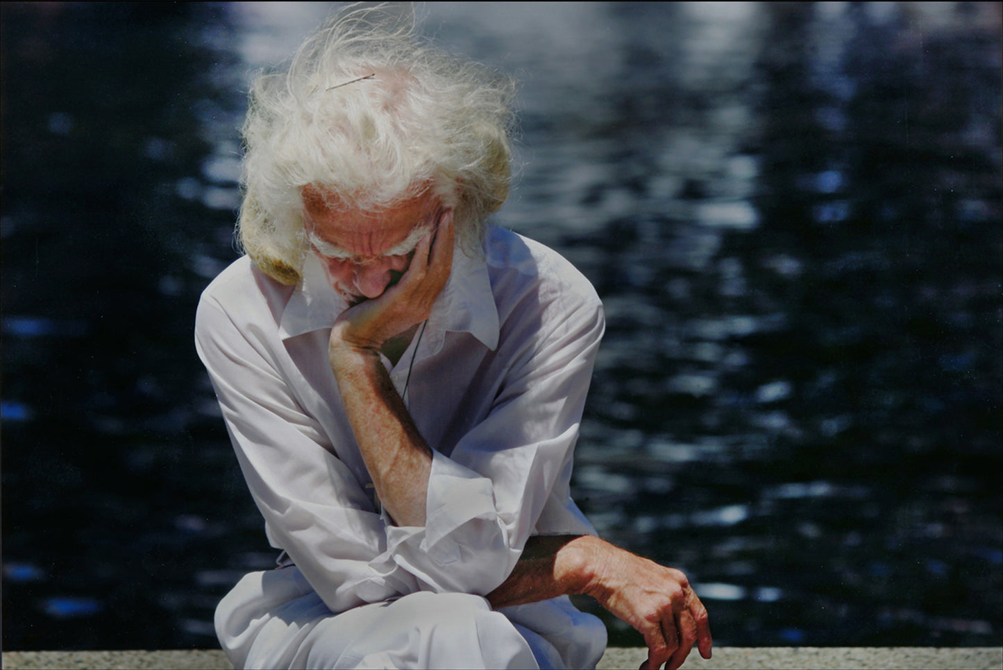 Untitled, (Thinker), New York, September 10, 2002