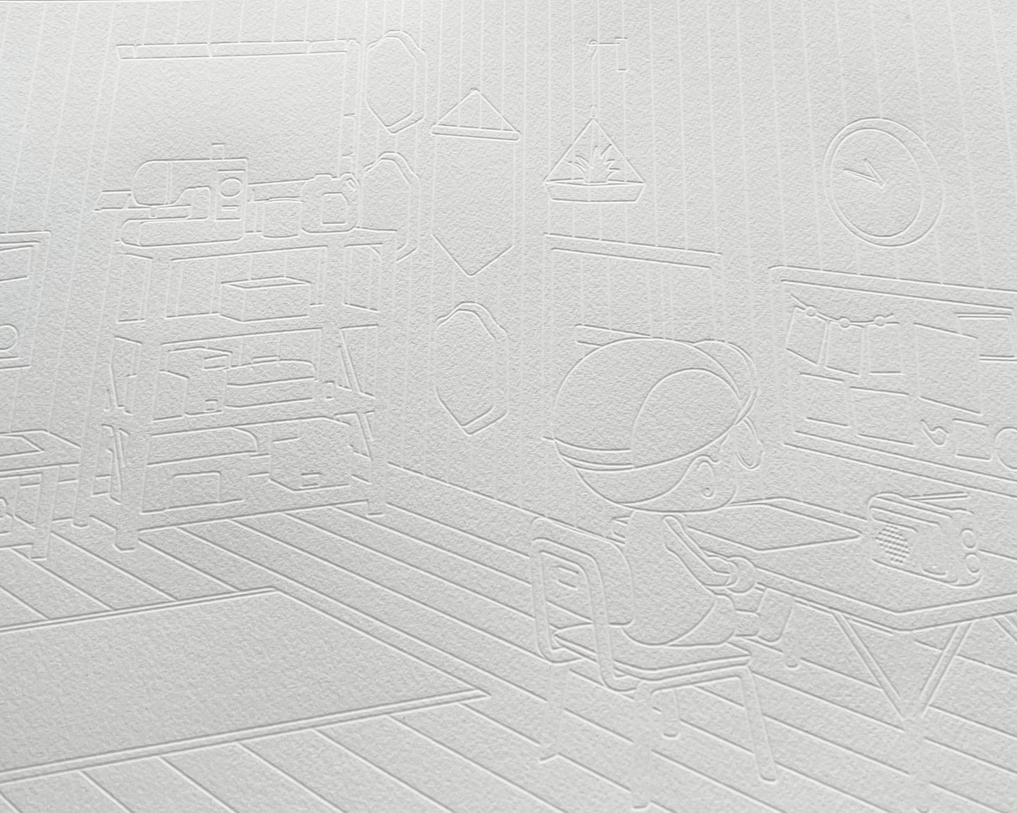 Artist in His Affordable Studio Space