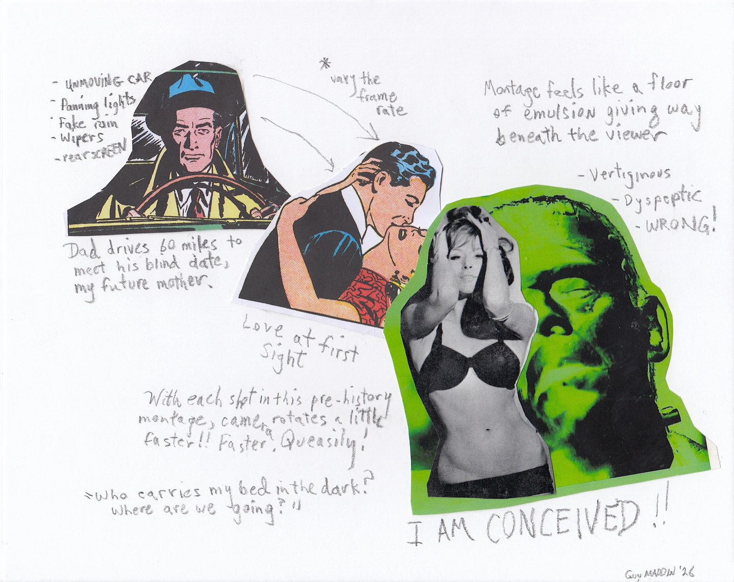 A memory is born 2 (diptych)