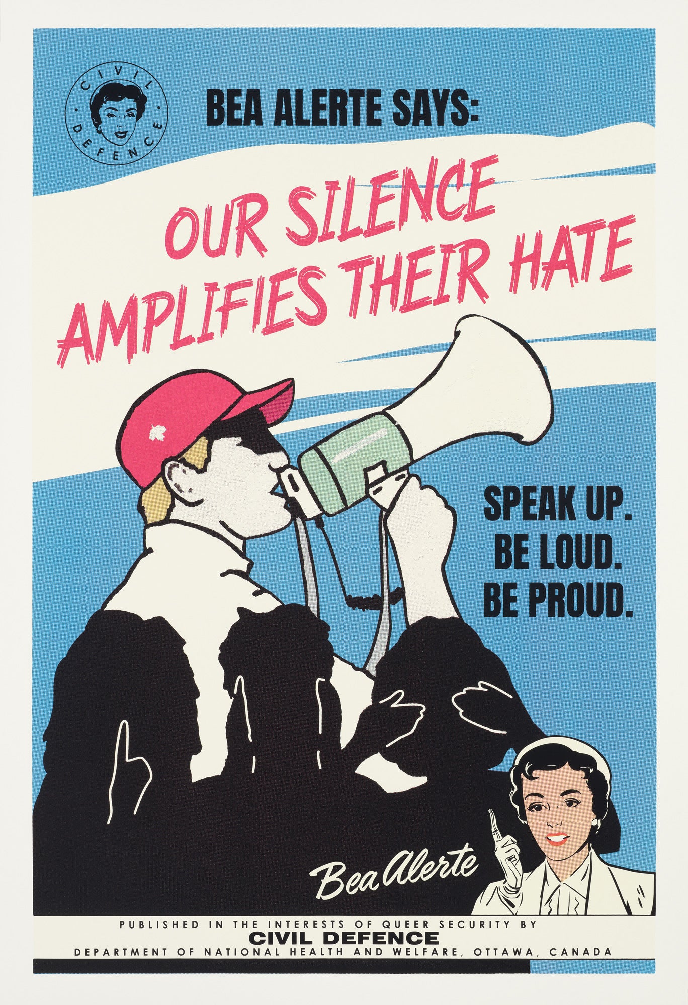 Bea Alerte: The Threat Beyond (Cold War-era Queer Safety Posters)