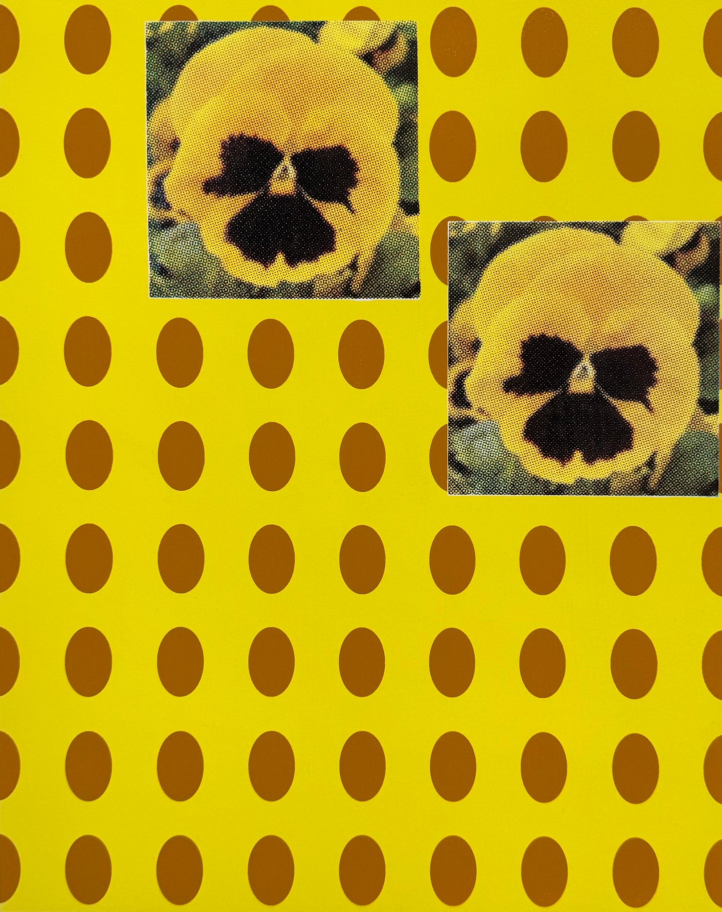 Spotted with Pansies XI