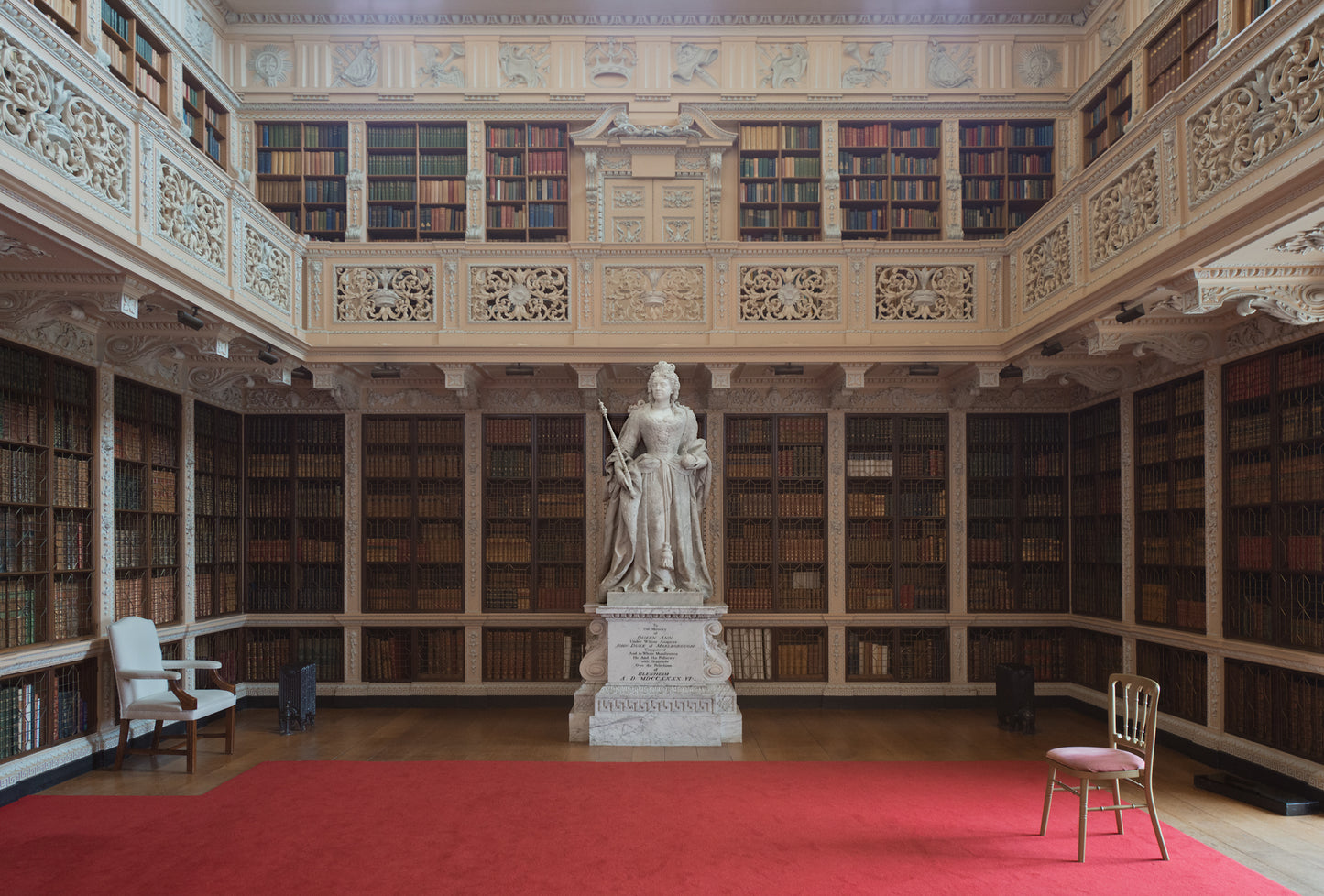 Long Library, Blenheim Palace, Oxfordshire