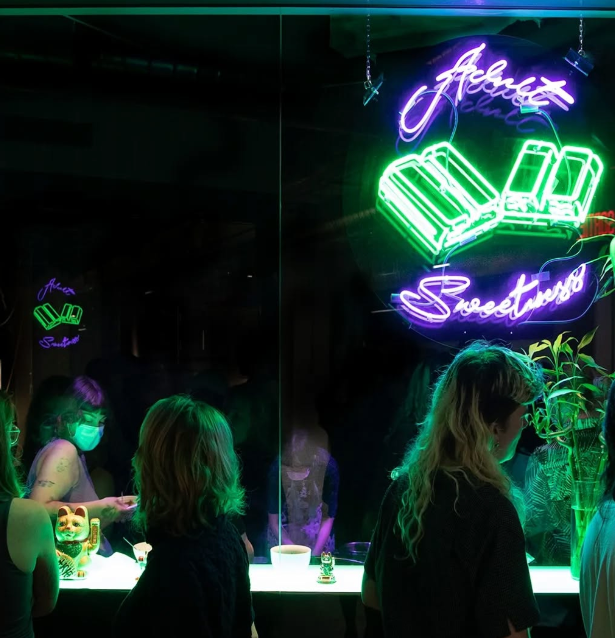 Adult Sweetness, Neon Sign