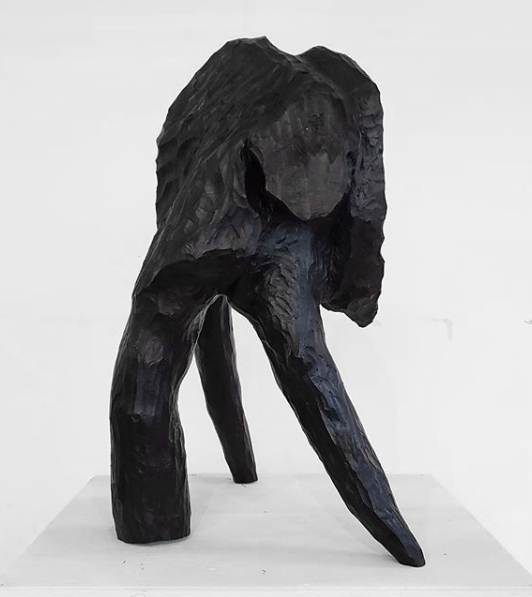 Wood Standing Figure 09