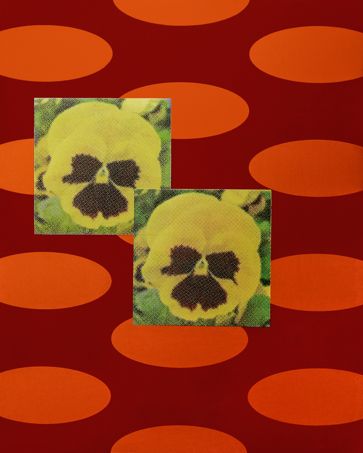 Spotted with Pansies VI