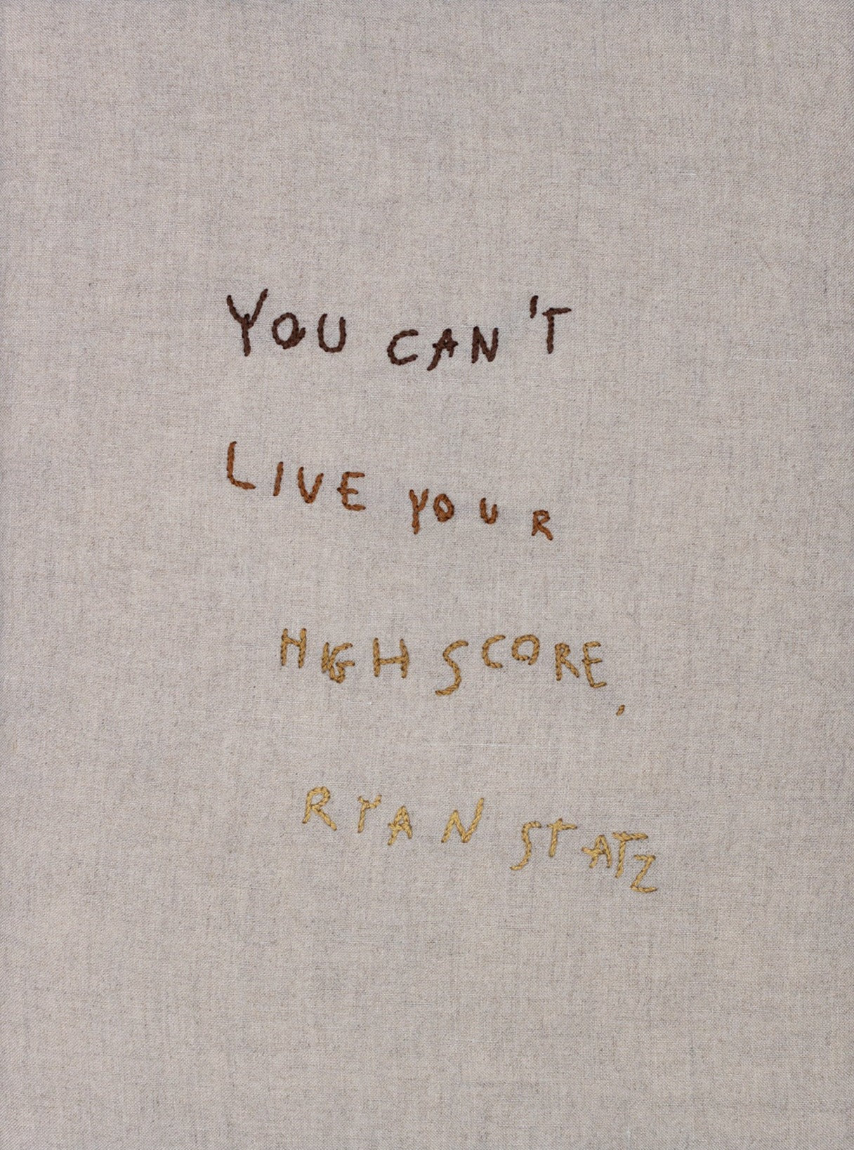 You Can't Live Your High Score, Ryan Statz