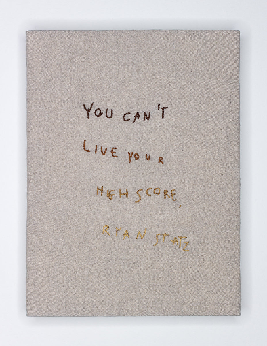 You Can't Live Your High Score, Ryan Statz – de Montigny Contemporary