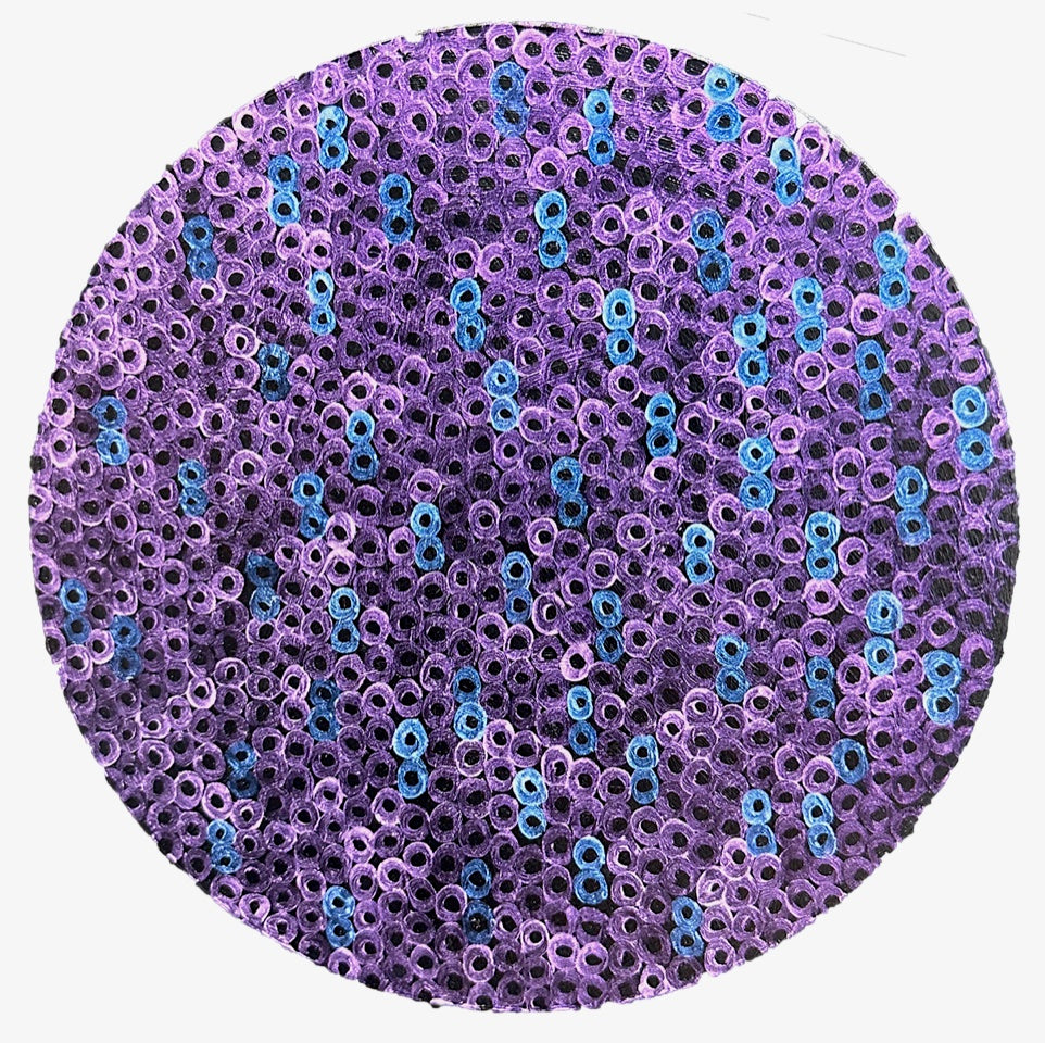 Study for Violet with Blue Cascade